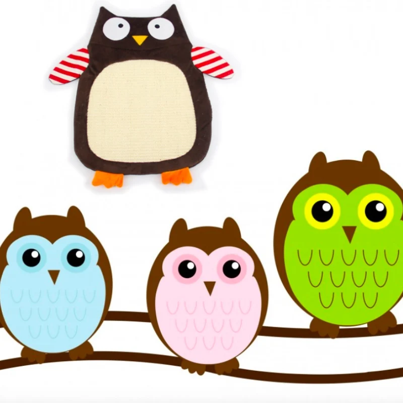 Прекрасный мультфильм собачий коврик для домашних животных и когтеточки кошек