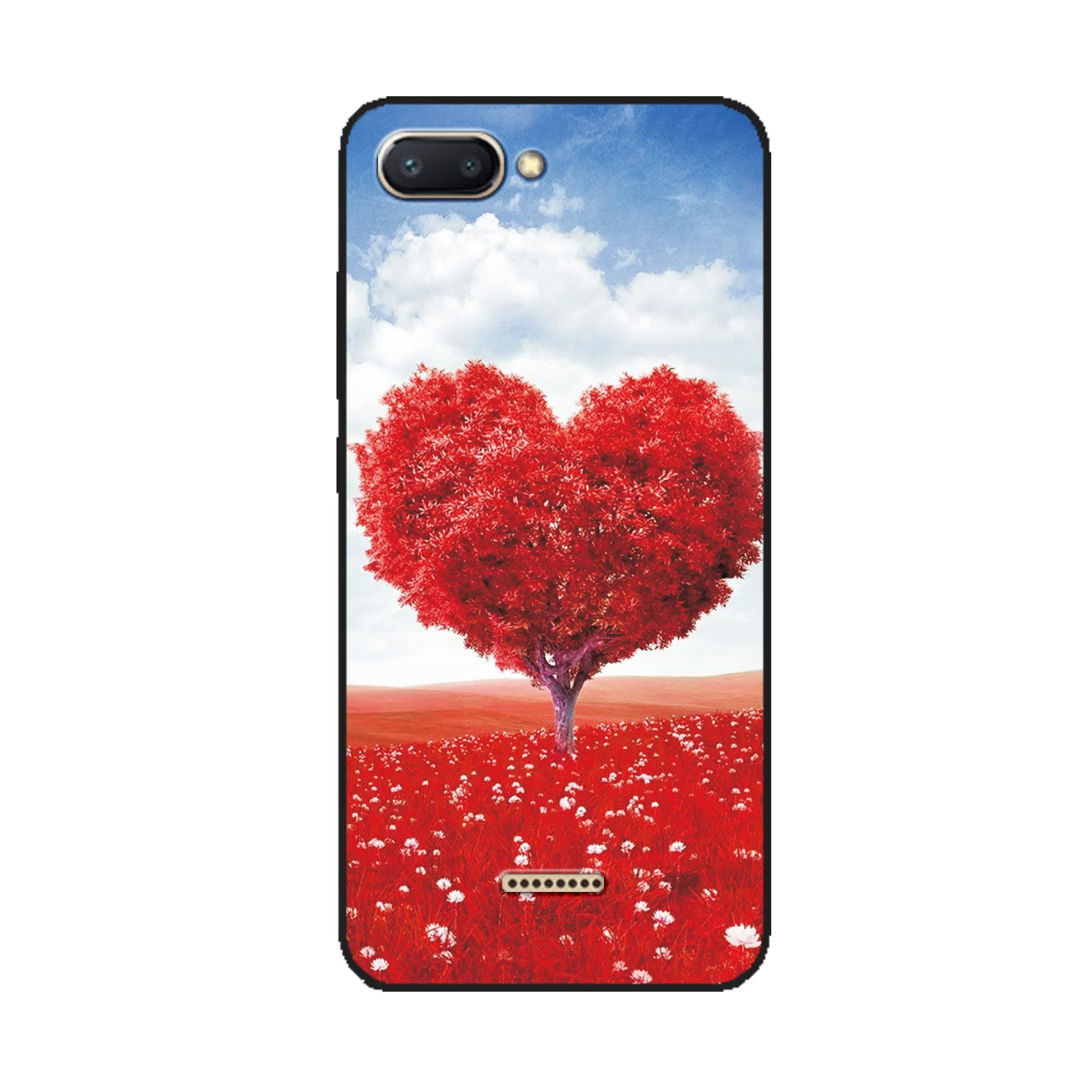 Чехол для Xiaomi Redmi 6A 8A 7A чехол 6 7 8 силиконовый 9 защитный бампер милый мультяшный
