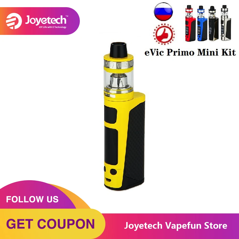 Оригинальный Joyetech 80 Вт eVic Primo Mini с ProCore Aries Kit Mod 4 мл ecig без батареи|original joyetech|mini modevic