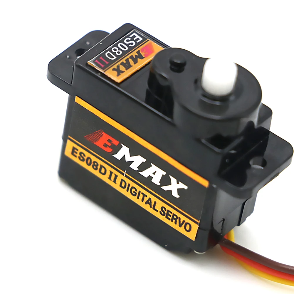 4 шт./лот оригинальный EMAX ES08D пластиковый цифровой микро сервопривод для