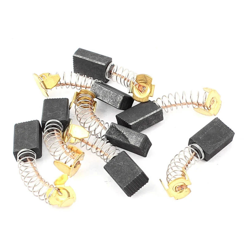 8 шт. 17x10x6 мм Универсальная замена угольных щеток угловая шлифовальная машина