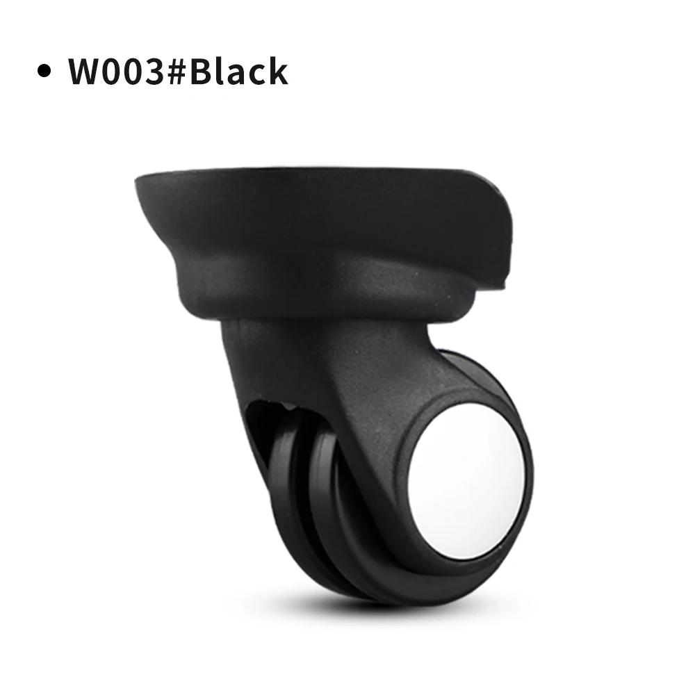 TANGYIPIN W003 Cloth Luggage Wheel Suitcase Detachable Parts Portable Black Plastic Wheels Use For Travel Bags Rubber Casters