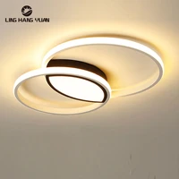 110v 220v lighting fxiture modern led ceiling light luminaires white chandelier ceiling lamp for bedroom living room dining room