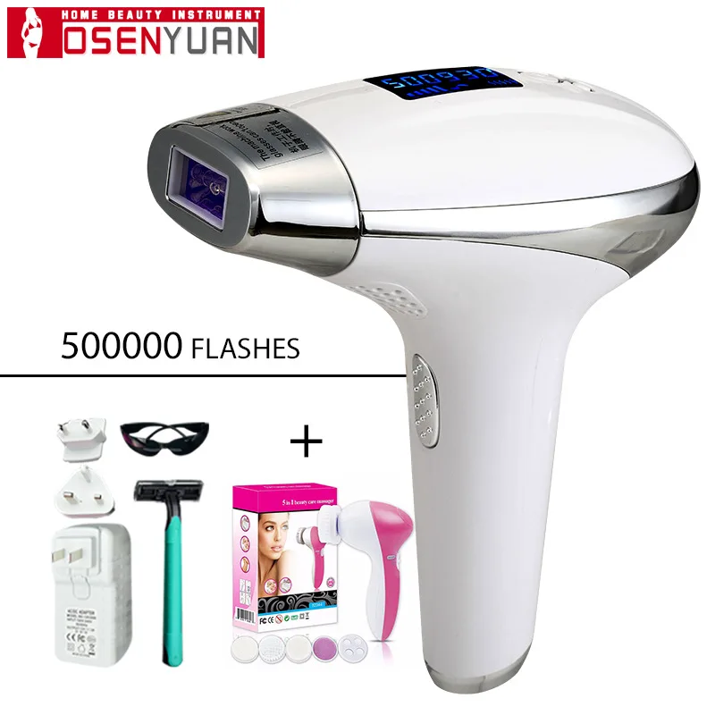 2020 новейший лазерный эпилятор для женщин электрический 500000 раз ЖК дисплей IPL