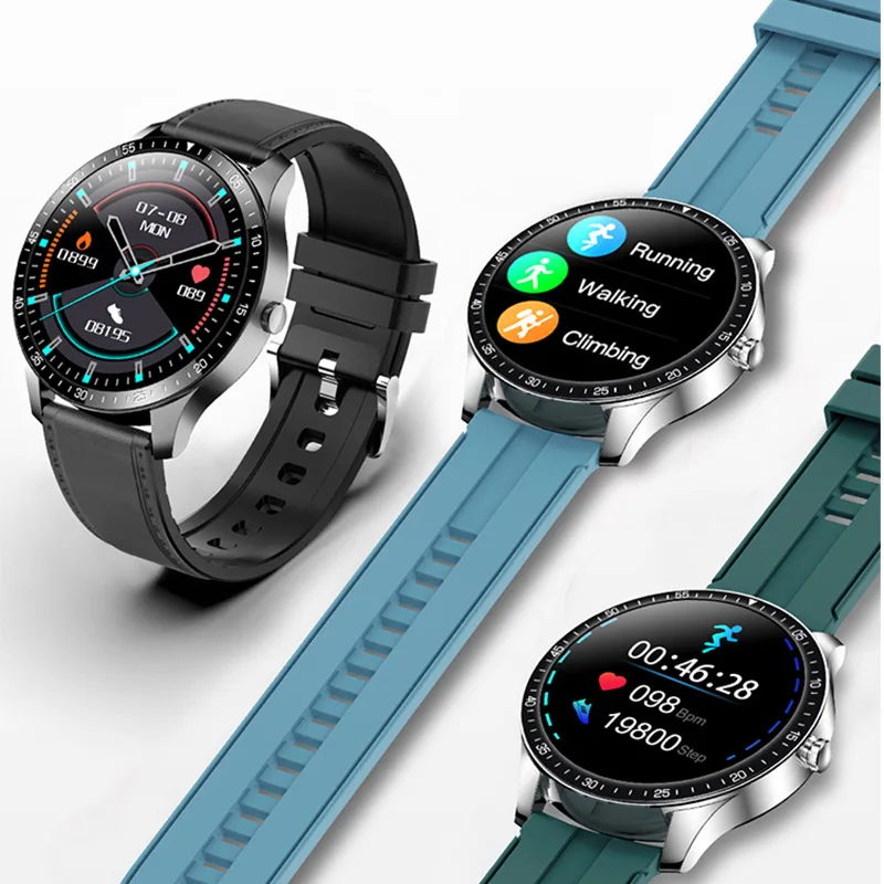 

New Men's Fashion Sports Smart Bluetooth Wristband Health Monitoring Large Screen Full Touch Call Message Reminder Watch