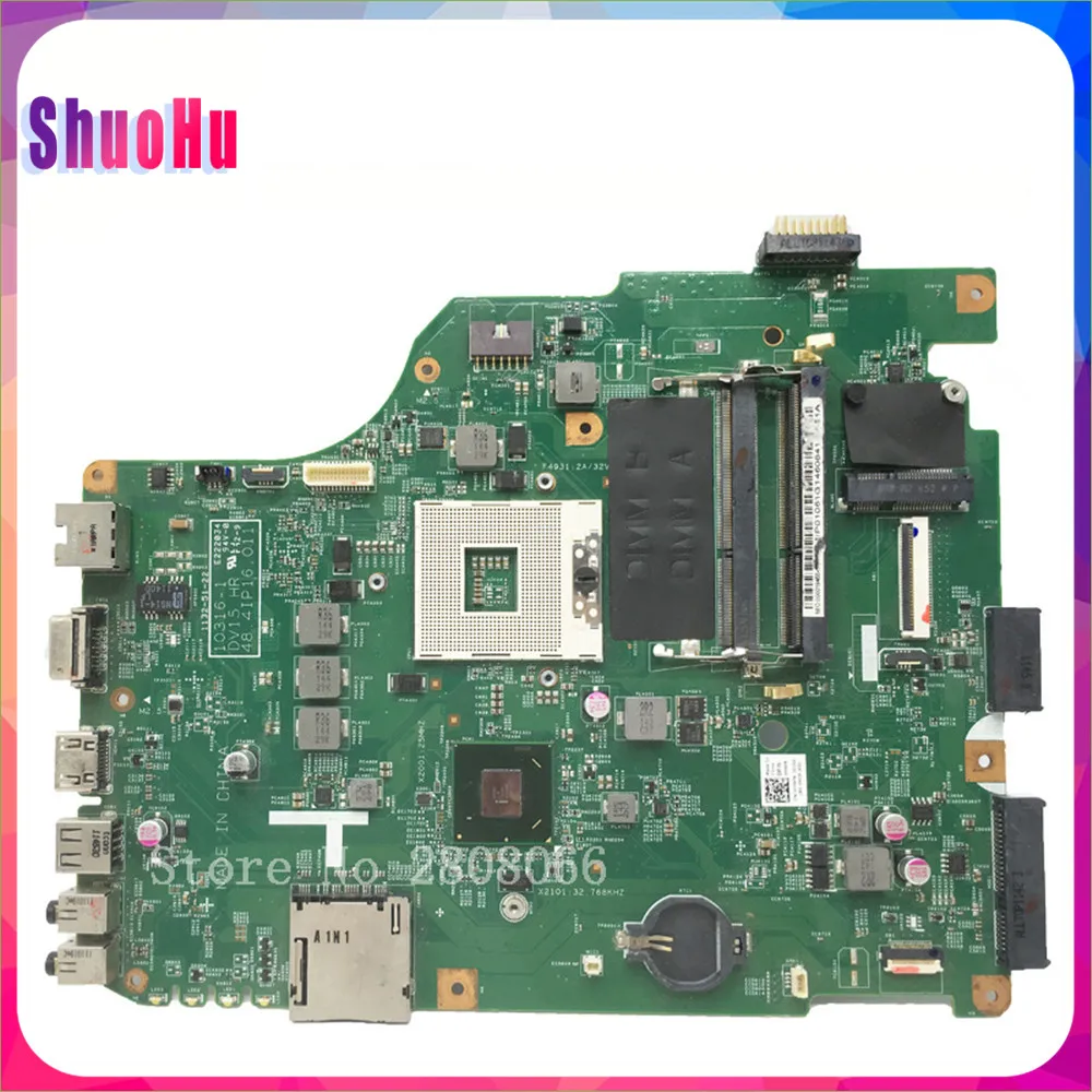 

10316-1 DV15 HR 48.4IP16.011 Motherboard 10316-1 For Dell N5050 Laptop Motherboard DDR3 HM76 Inspiron Intel Integrated