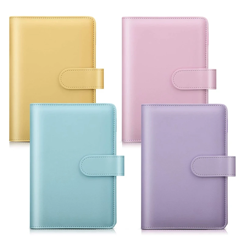 Обложка для блокнота A6 из искусственной кожи многоразовая перезаправляемая с 6