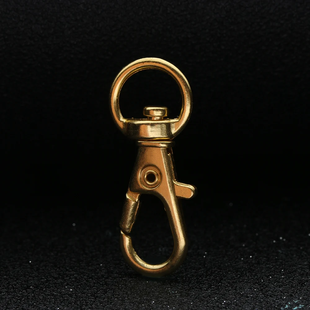 10 штук упак. 32 мм унисекс шарнирная застежка Омар зажимы Крюк Брелок Сплит рюкзак