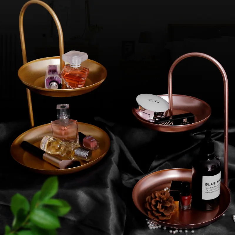 Двухуровневые тарелки для кексов и тортов подставки свадебных домашний стол