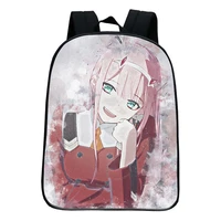 darling in the franxx school bag anime laptop backpack unisex travel backpack girl shoulder bag gift support custom