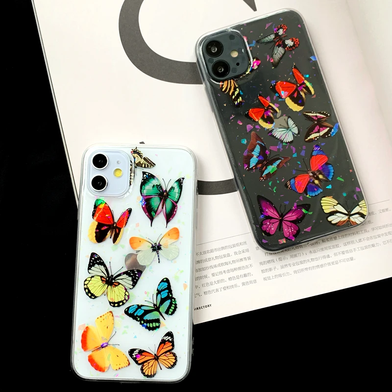 Прозрачный чехол для iPhone 11 Pro XS Max X XR SE 2 8 7 Plus 6 6S прозрачный из мягкого ТПУ|Бамперы| |