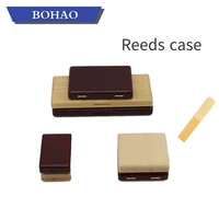 bohao altotenosoprano saxophone reeds case clarinet reeds box 24610 pieces reeds case carry reed wood accessory box