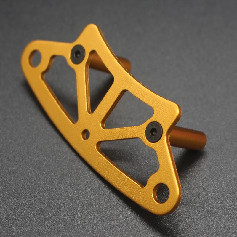 122058 HSP Upgrade Spare Parts For 1/10 R/C Model Car Blue Aluminum Front Bumper | Игрушки и хобби