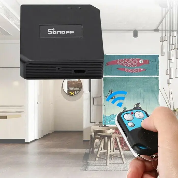 SONOFF RF мост шлюз WiFi беспроводной переключатель умный пульт дистанционного