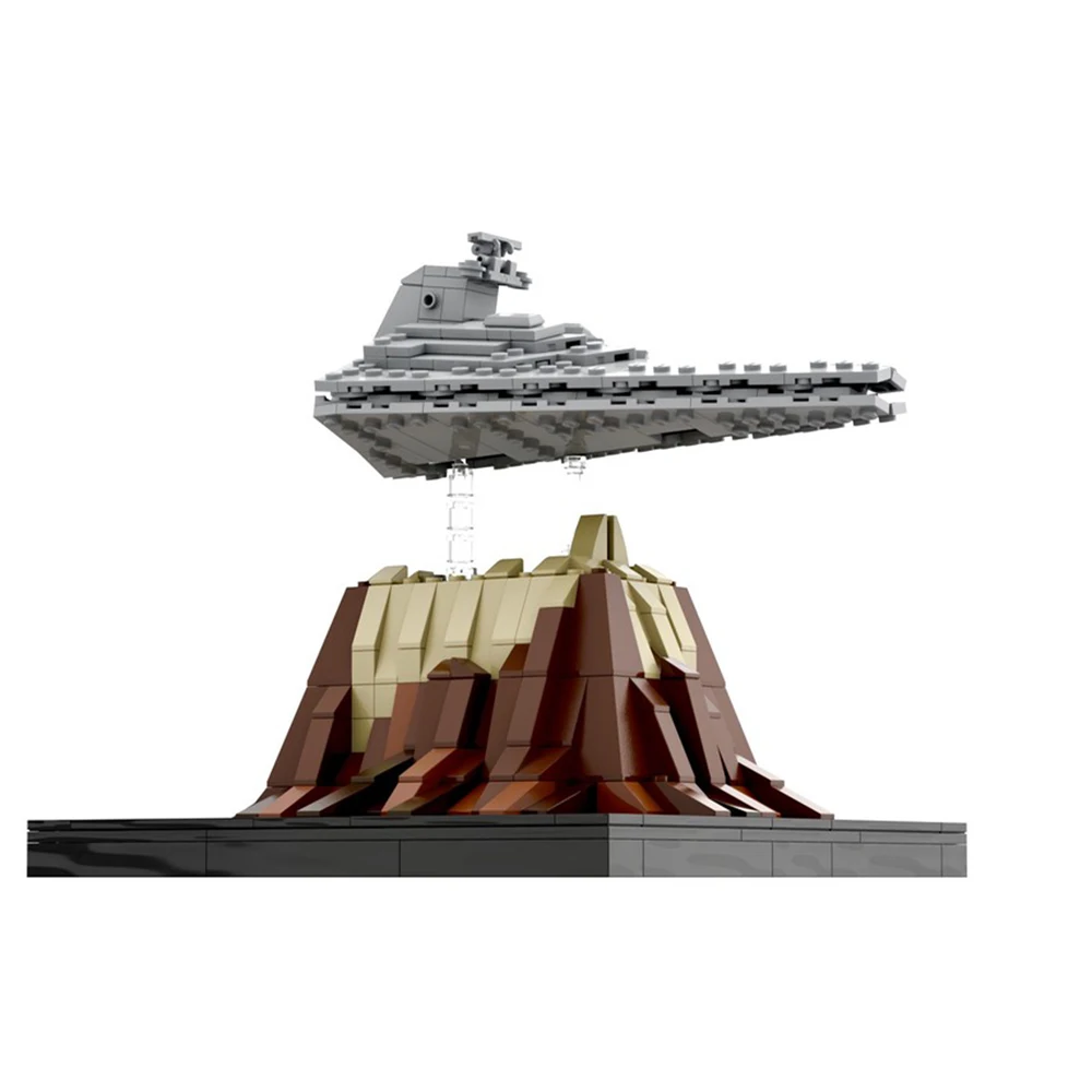 

698 Piece Bricks Space Wars Mini Destroyer Set MOC Model Building Blocks Boy Birthday Christmas Gifts Kids Toys For Children