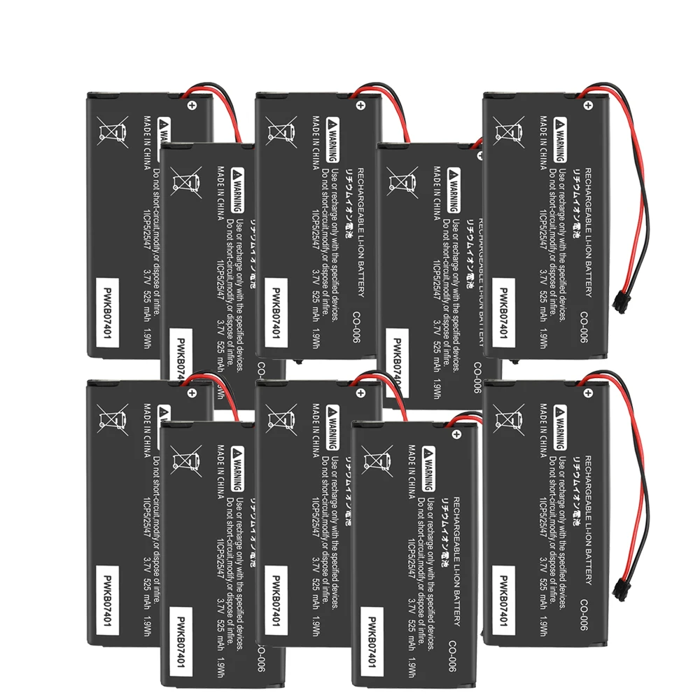 

10pcs 525mAh HAC-006 Switch Battery HAC-BPJPA-C0 HAC-015/016 HAC-A-JCL-C0 HAC-A-JCR-C0 For Nintendo Switch Ns Joy-Con Controller