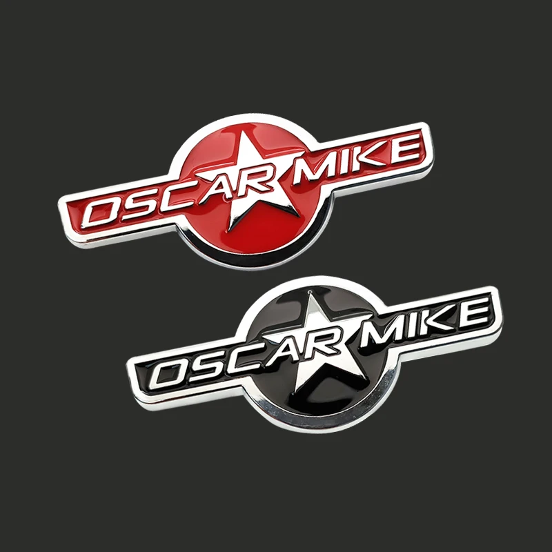 

3D Metal For Jeep OSC Call of Duty Grand Cherokee Compass Liberty Renegade Wrangler jl tj jl yj Chrome Sticker Side Tail Badge