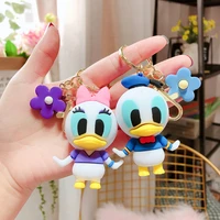 cartoons mickey mouse stitch kids cute keychain baby boy girl keyring women lovely bag key chain monster new key accessories