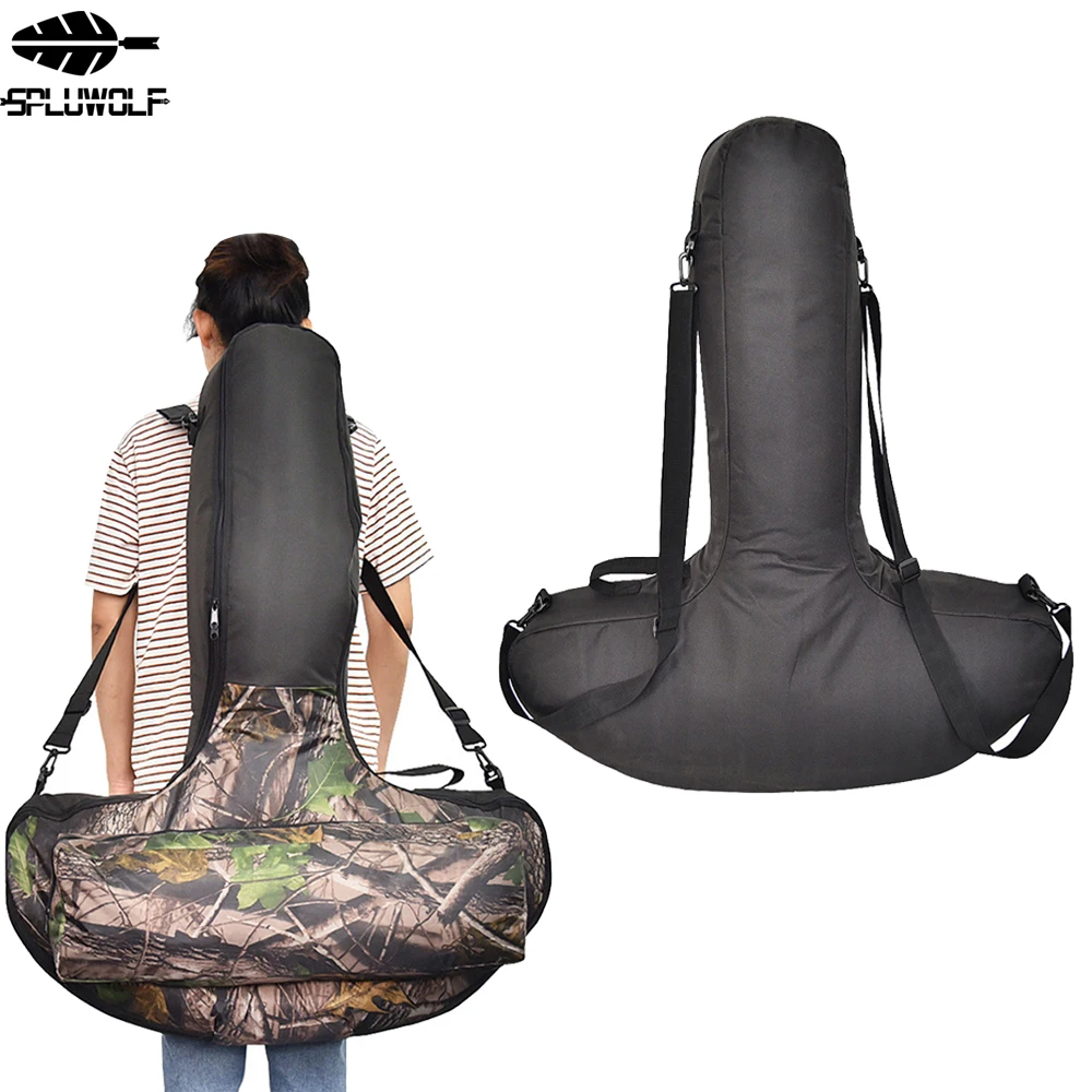 High Quality Archery T-shape Storage Bow Bag Backpack Shoulder Case Arrow Quiver Wear-resistant Camo