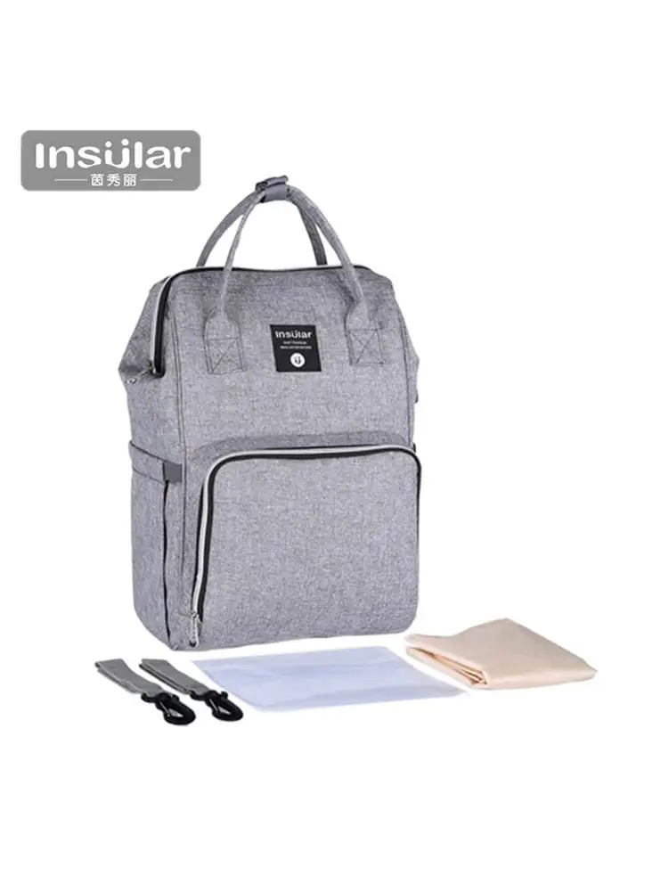 

Mummy Backpack Large Capacity Multi-function Waterproof Mummy Shouler Bag Maternal And Child Outdoor Pack