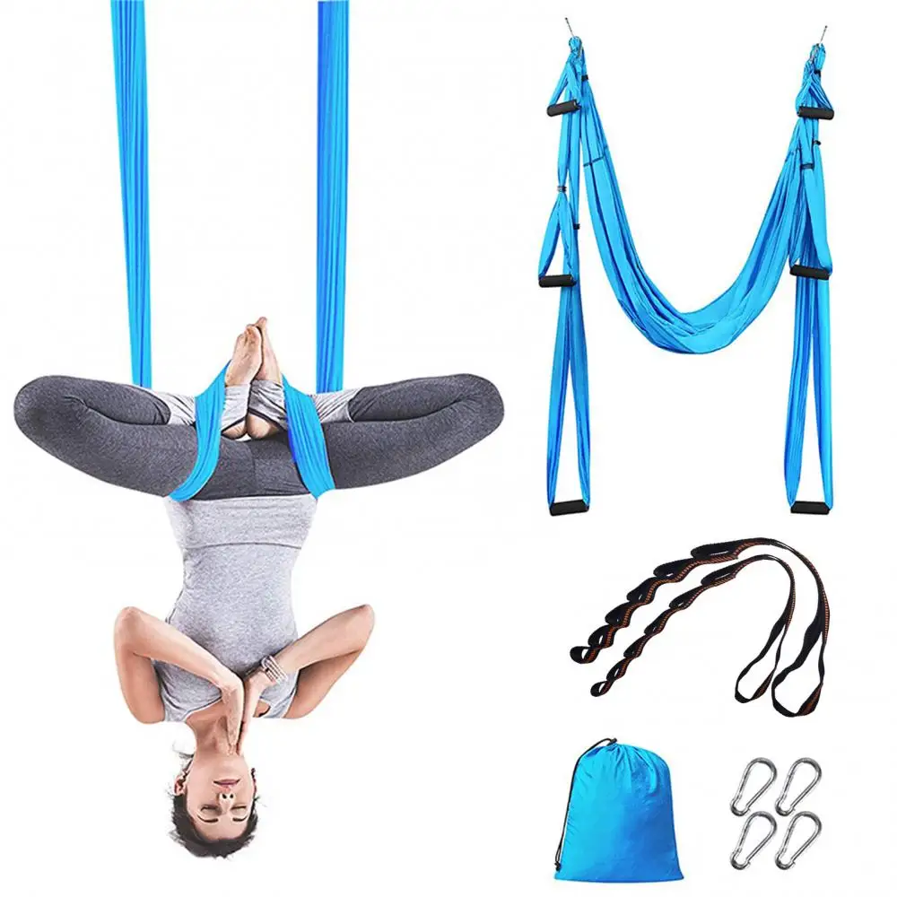 Регулируемый антигравитационный домашний гамак для аэройоги качели