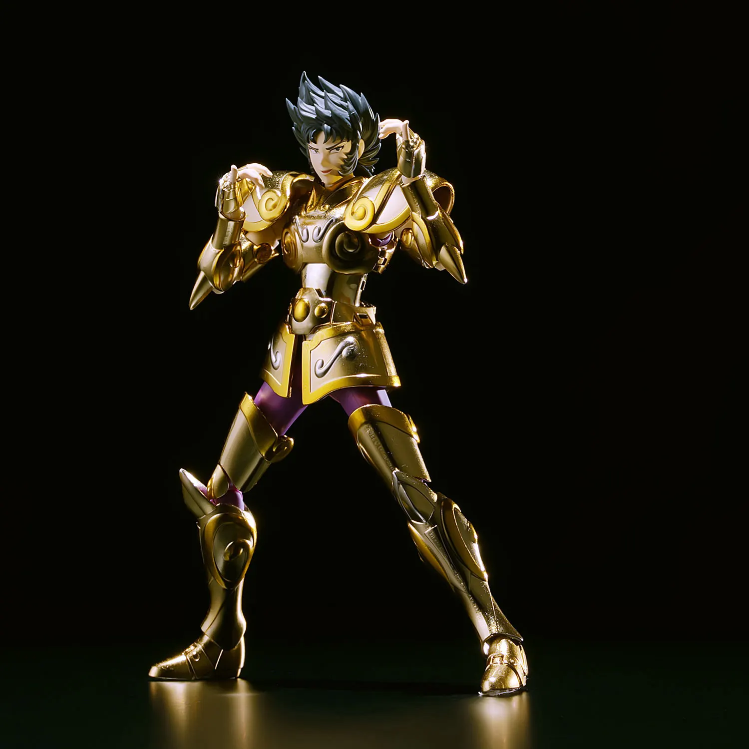 

Anime Saint Seiya Saint Cloth Myth EX Goat Shura Bandai Genuine Anime Characters Action Figure Collection Christmas Gifts
