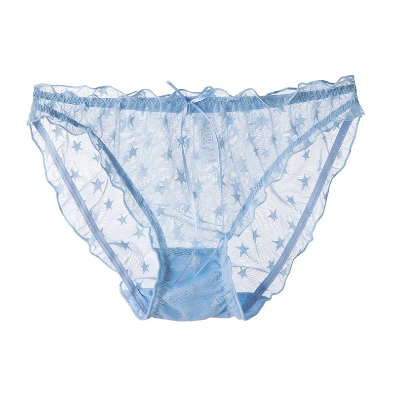 

Women's Underwear Traceless Breathable Underpants Dots Thin Comfortable Panties Fashion Lace Sexy Panties