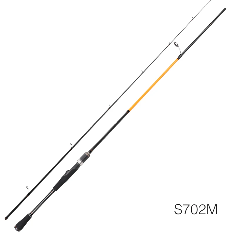 TSURINOYA PIONEER Спиннинг/Литье удочка углеродная 2,1 м/мл Мощность 2 секции приманка стержень Eva ручка FUJI направляющее кольцо стержень - Цвет: 702MS