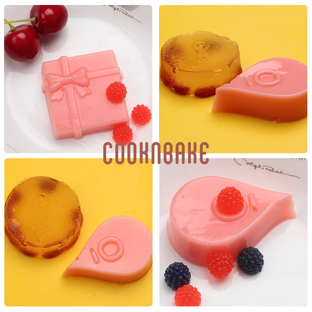 COOKNBAKE силиконовая форма для торта Хлеб круглая пудинга и желе Кондитерская