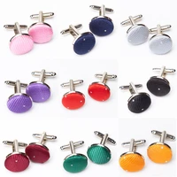 1pair cufflinks classic fashion check design cufflink for mens brand cuff buttons cuff links wedding party jewelry accessory