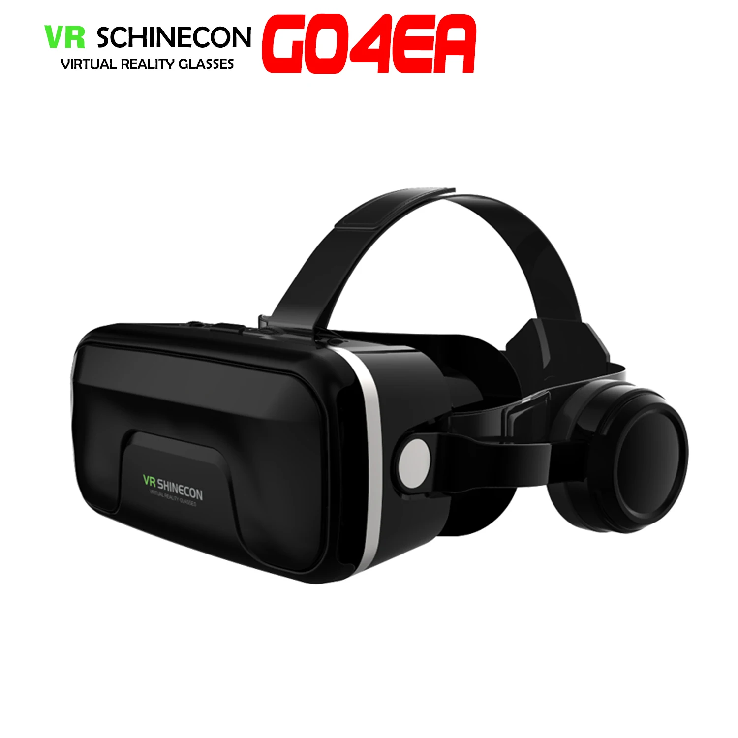 Virtual Reality 3D VR Headset Smart Glasses Helmet for Mobile Cell Phone Smartphones 4-7 Inch Lenses Binoculars with Controller enlarge