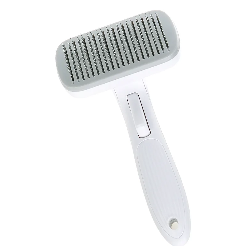 

Steel Needle Cat Dog Comb Brush Pet Hair Removal Self-cleaning Kitten Puppy Comb For Pet Dog Cleaning Massage Beauty Products