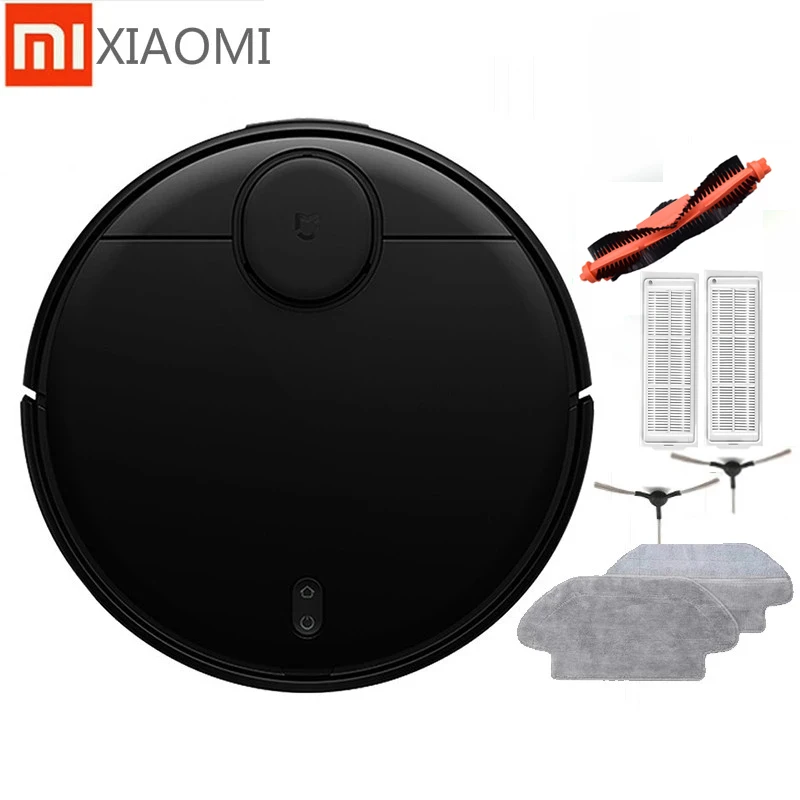 add filters Подарок на год Xiao mi jia STYJ02YM V2 pro mi робот пылесос 2 mop-p подметание уборки всасывания 2 в 1 wifi mi home app - Цвет: add filters