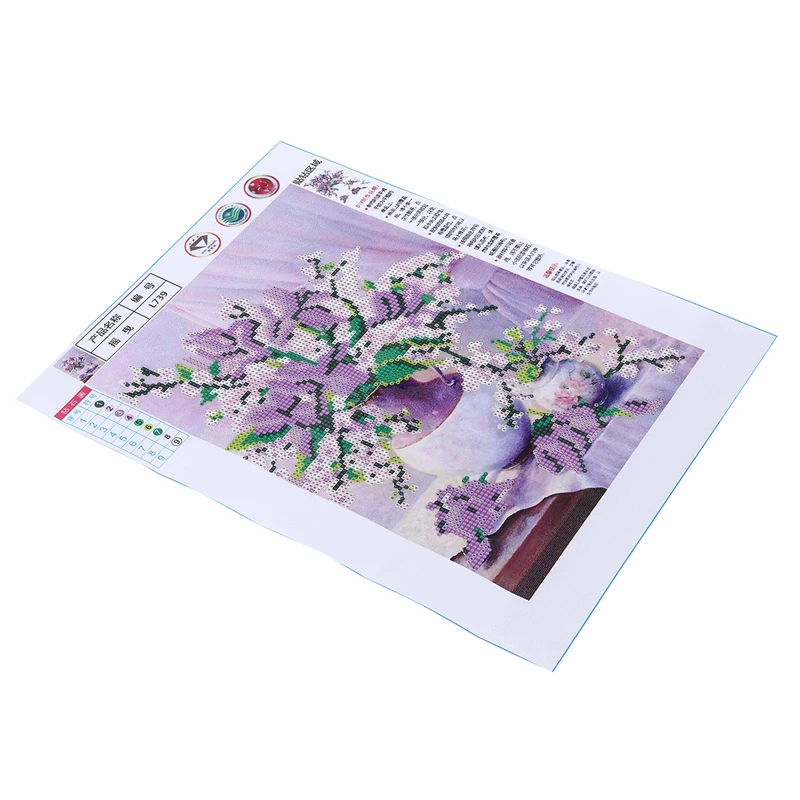 DIY 5D алмазная живопись вышивка цветок крестиком Набор для вышивки (светильник