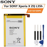 original sony battery for sony xperia zl l35h odin c650x xperia x zq lis1501erpc 2330mah authentic phone replacement battery