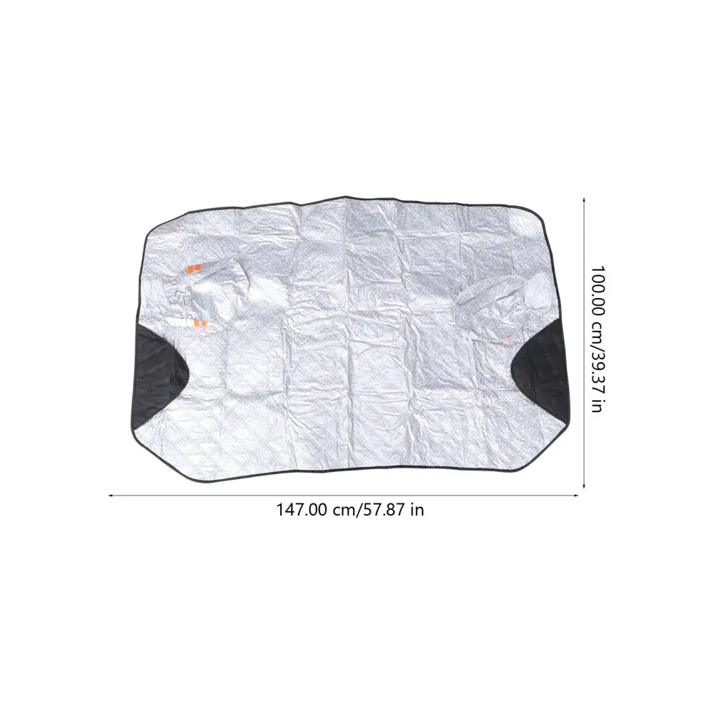 

SUV Universal Car Windshield All Weather Snow Cover & Sun Shade Protection Cover Fits Most of Car