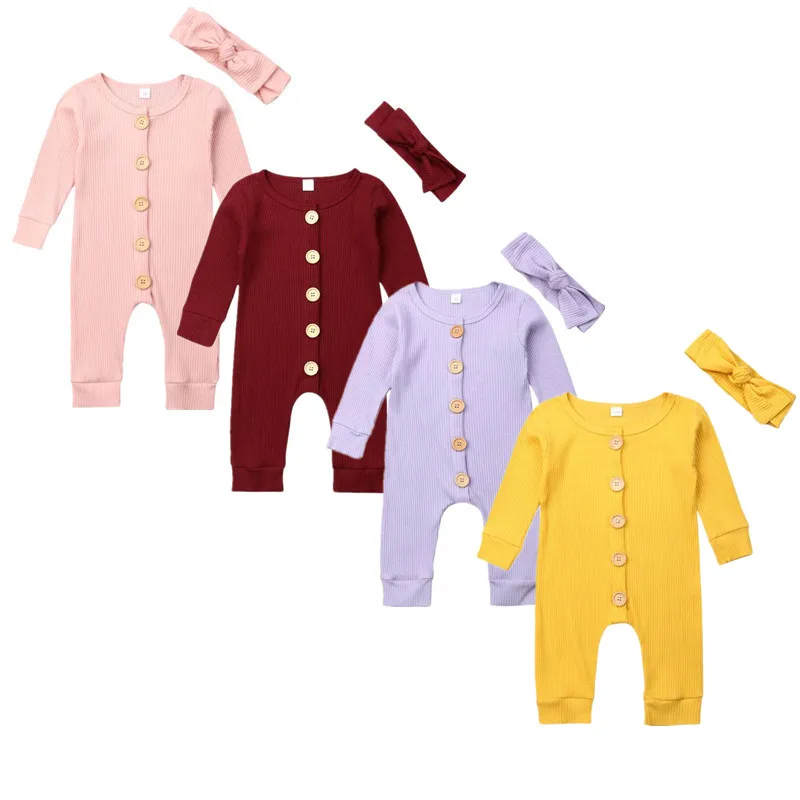 Весенне осенняя одежда для новорожденных мальчиков и девочек трикотажный