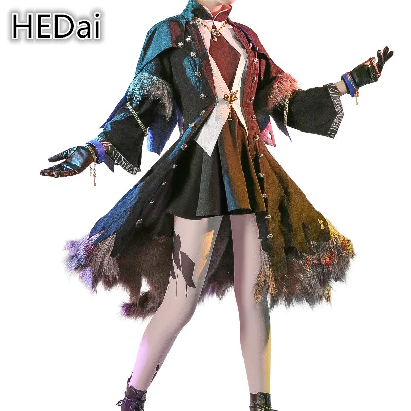 

Game Arknights Lappland Cosplay Costume Sets Female Halloween Outfits Lappland Cosplay Clothes Dress