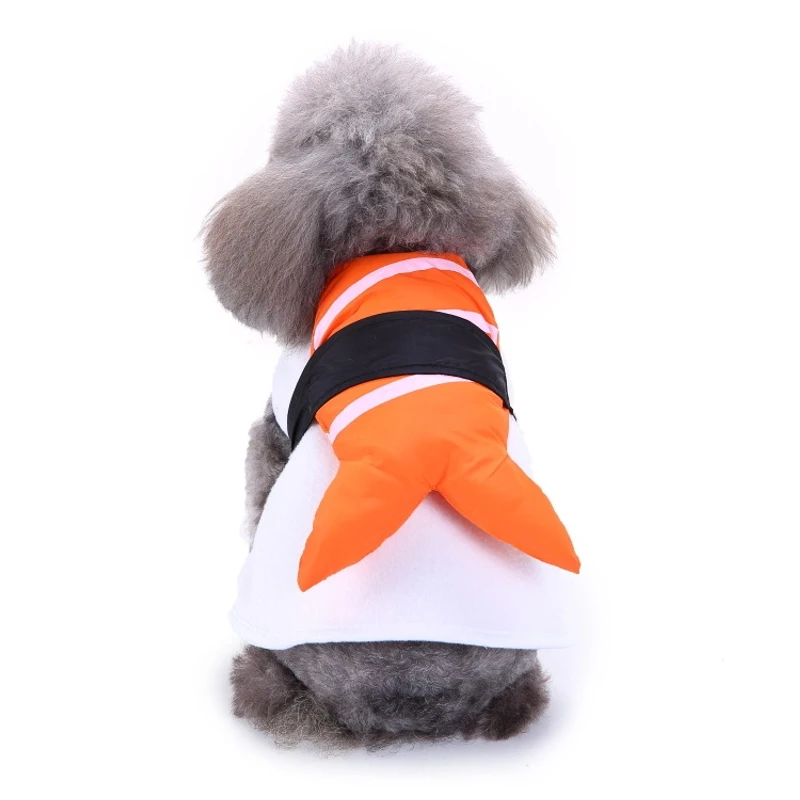 Симпатичный костюм для собаки забавная одежда жилет кошки косплея суши