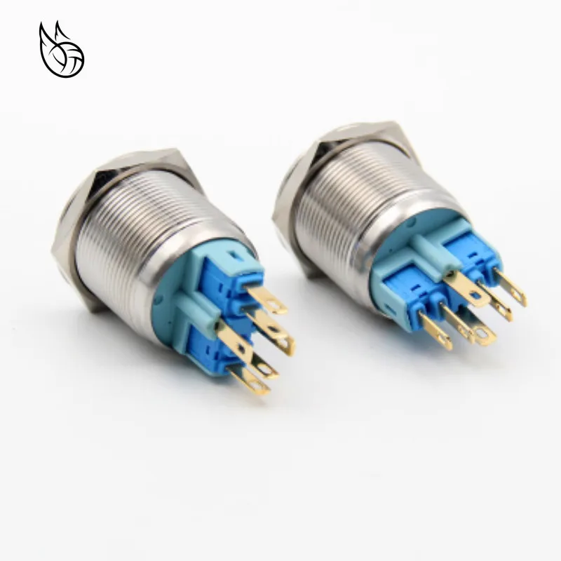 22 мм металлическая Водонепроницаемая кольцевая лампа из нержавеющей стали