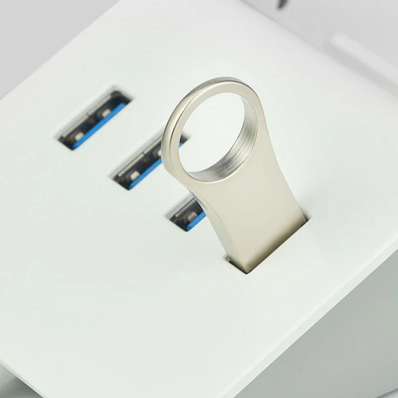 USB флешка 16 Гб Флешка 8 ГБ 32 64 128 Водонепроницаемая металлическая u для ноутбука|USB