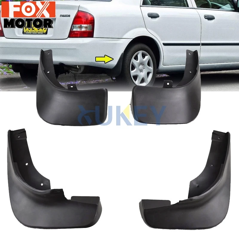 

For Mazda Protege 323 Ford Laser 1998-2003 Car Mud Flaps Mudflaps Splash Guards Mud Flap Mudguards Fender 1999 2000 2001 2002