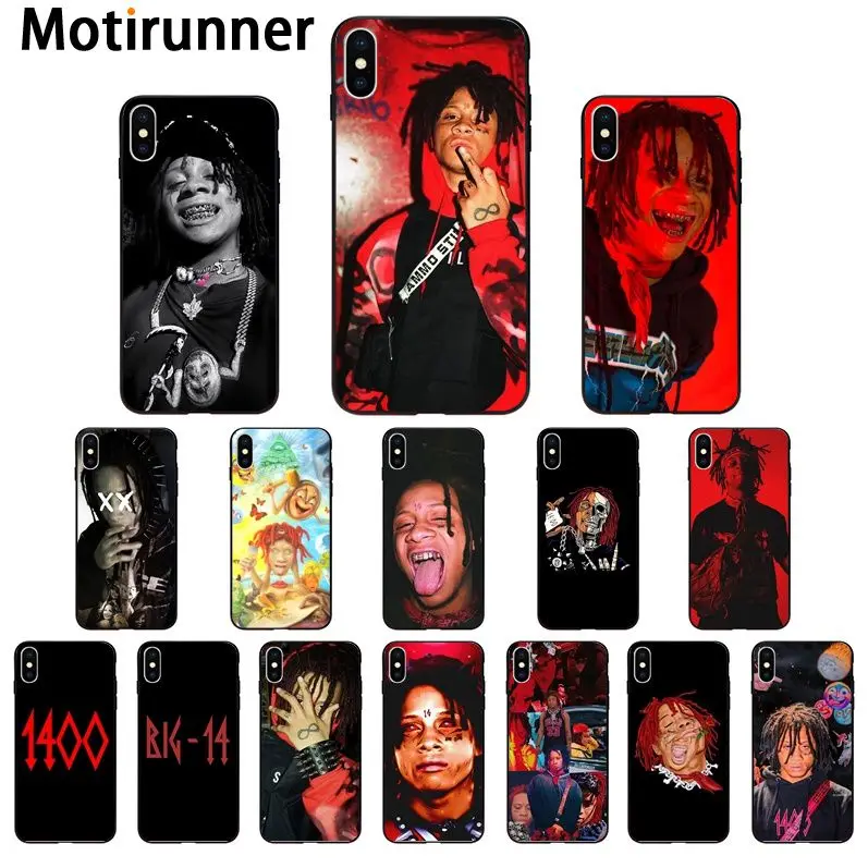 Чехол для телефона Motirunner Rapper Trippie redd высокого качества iPhone 11 pro XS MAX 8 7 6 6S Plus X 5 5S SE