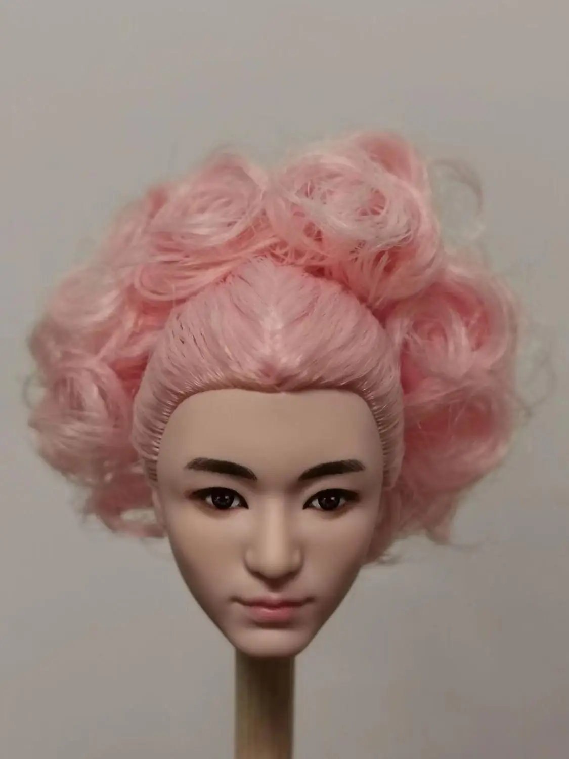 Голова куклы с зеленым лицом редкая Хороший макияж 1/6 Головы Куклы качественная