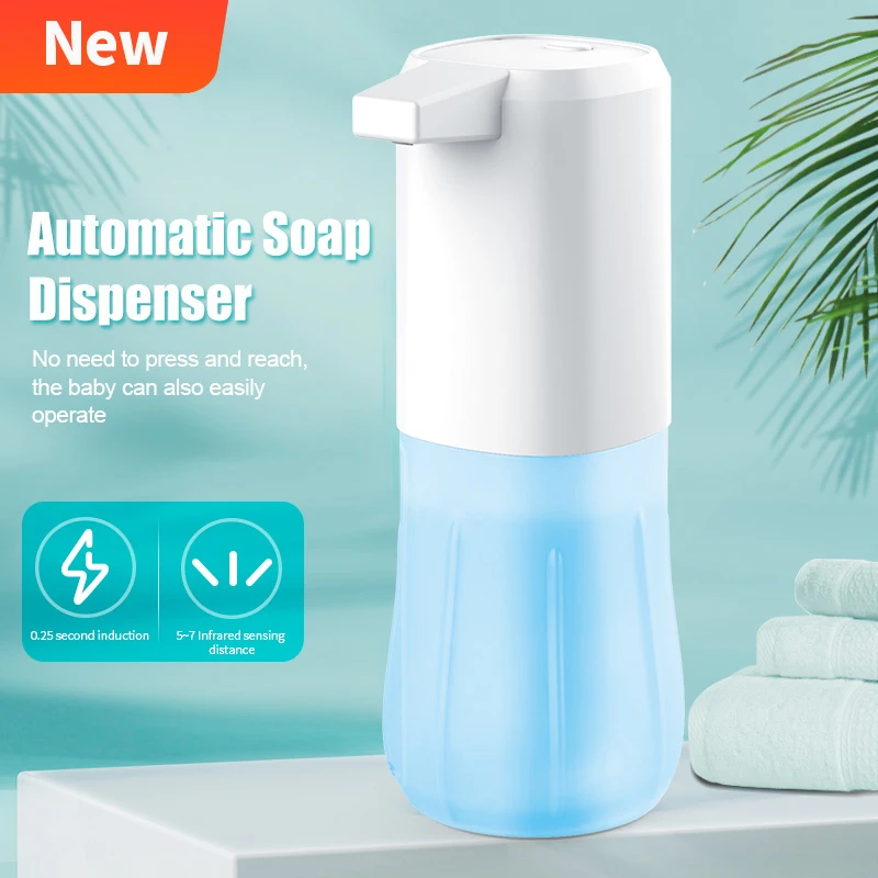 

Automatic Soap Dispenser Intelligent Induction Foam Effluent Spray Soap Dispenser USB Charging Touchless Hand-Washing Dispenser