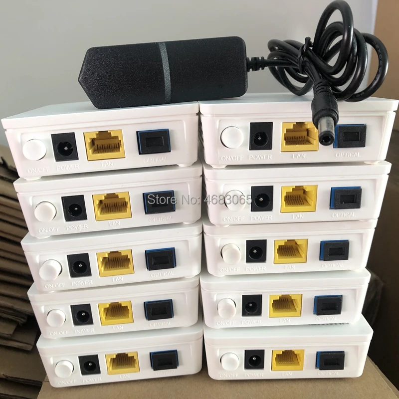 10 шт. HUAWEI HG8310M GPON ONU ONT FTTH волоконно оптический маршрутизатор 1GE Однопортовый