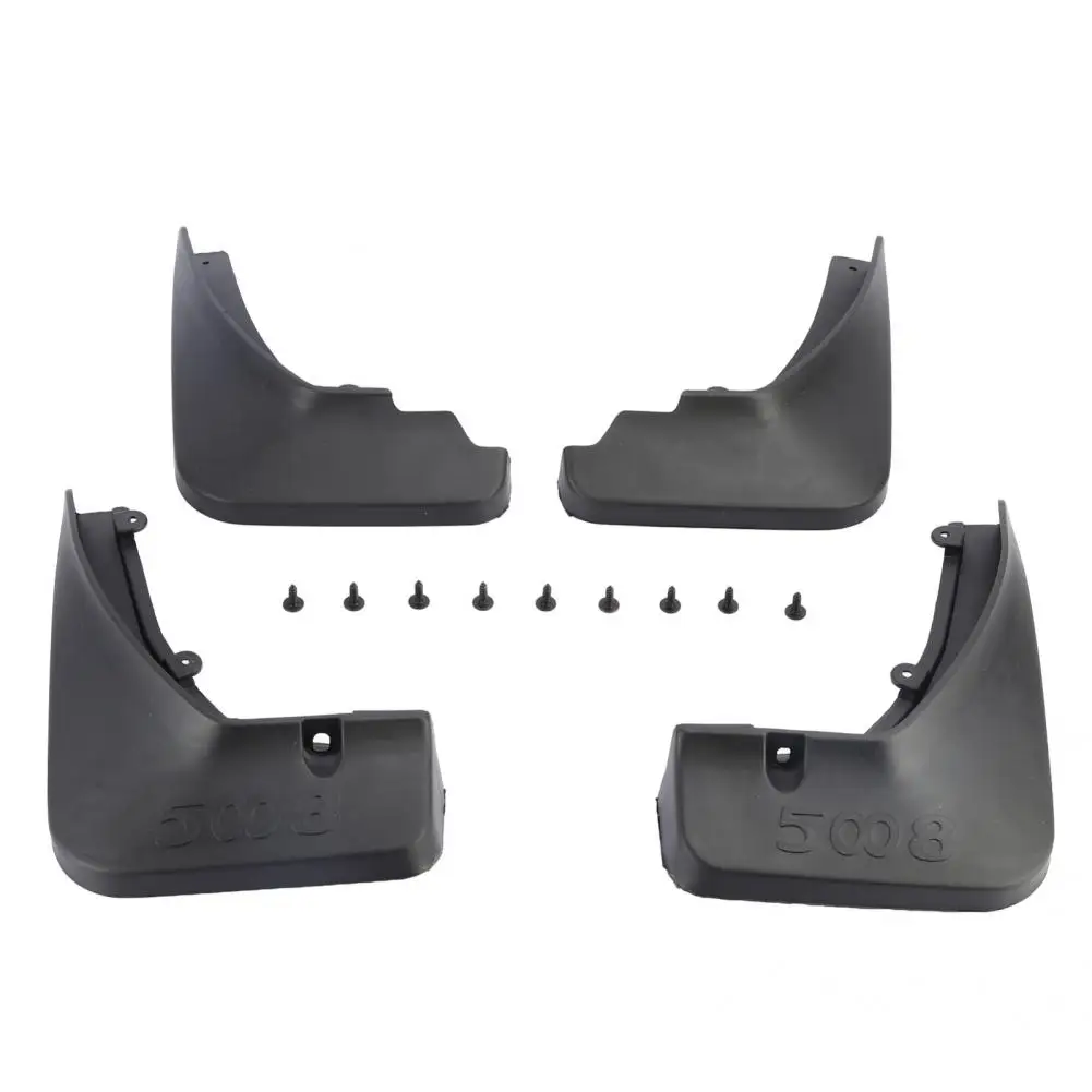 

Steady 4 Pcs Suitable Easy Installation Mud Flaps Punch-free Mud Fender Professional