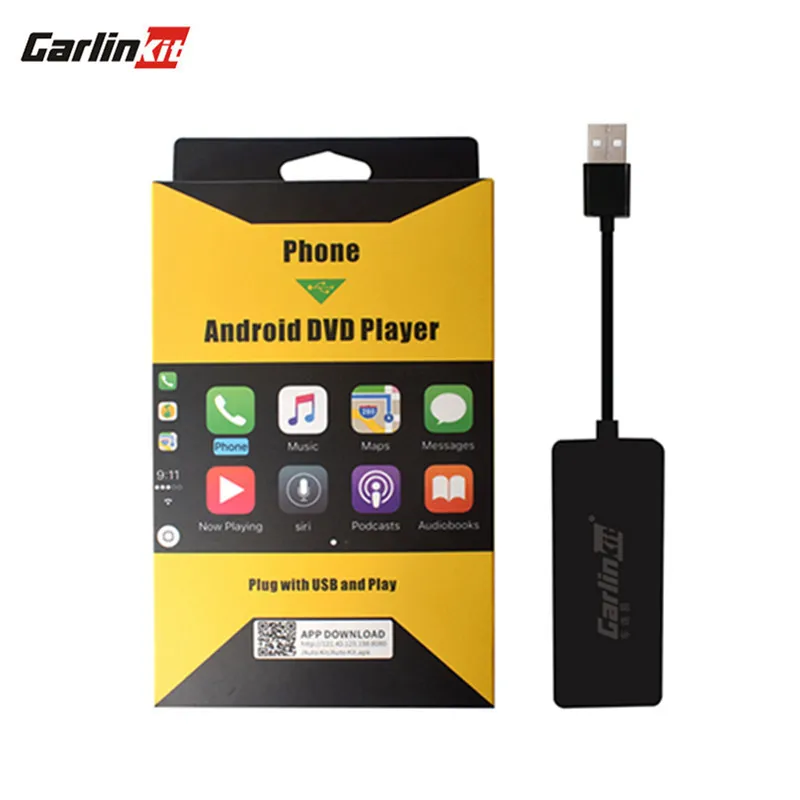 Carlinkit Apple CarPlay /Android автомобильный ключ Carplay для экрана системы Android смарт Ссылка с