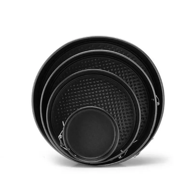 Сковорода из углеродистой стали с антипригарным покрытием круглая форма для