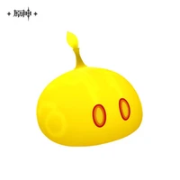 pre sale anime game genshin impact cosplay slime series thunder slime night light project peripheral safety silicone material